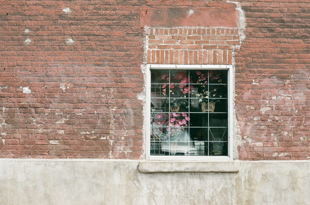 Window in wall