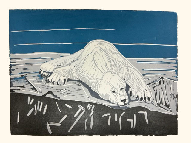 Polar Bear Print Final Layer